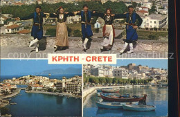 72254301 Crete Kreta Hafen Trachten Crete Kreta - Griechenland