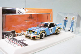 Ixo - PORSCHE 911 CARRERA RS #3 Winner Rallye Monte-Carlo 1978 + Figurines Réf. SPRM001-78 NBO Neuf 1/43 - Ixo