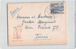 16303 HELVETIA ORBE TO TURIN  -  PRO JUVENTUTE - Storia Postale