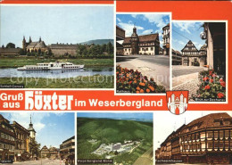 72253912 Hoexter Weser Markt Schloss-Corvey Dechanei Weserberglandklinik Hoexter - Hoexter