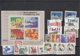 Norway 1985 - Full Year MNH ** - Años Completos