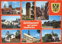 72253759 Gelnhausen Und Stadtteile Untermarkt Marienkirche Buttenturm Wappen Gel - Gelnhausen