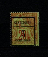 GUADELOUPE 1889 .  N° 3 . Oblitéré . - Usados