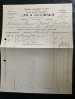 70155 - Facture Jean Aeschlimann Denrées Coloniales En Gros Saint-Imier 26.12.1905 - Suisse