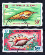 Cote Des Somalis  - 1962 - Coquillages De La Mer Rouge -  PA 31/32  - Oblit -Used - Usati