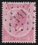 Belgie  .   OBP    .    20-A    .     O     .   Gestempeld     .   /   .   Oblitéré - 1865-1866 Profile Left