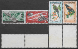 New Zealand 1962 Telegraph Birds Mi N.420-423 Complete Sets MNH ** - Neufs