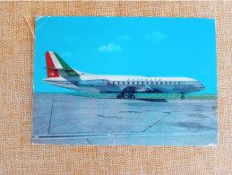 CARTOLINA AEREO ALITALIA CARAVELLE - VIAGGIATA 1969 - 1946-....: Era Moderna