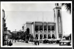 CC182 - ALGERIE - PHILIPEVILLE - LA MAIRIE ET L'AVENUE DE LA REPUBLIQUE - ECRITE - Skikda (Philippeville)