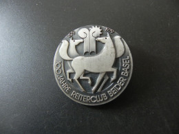 Old Badge Suisse Svizzera Switzerland - 100 Jahre Reiterclub Beider Basel 1879 - 1979 - Sin Clasificación