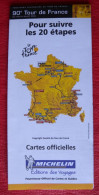 CYCLISME: CYCLISTE : CARTE OFFICIELLE DU TOUR DE FRANCE 2003 - Cyclisme