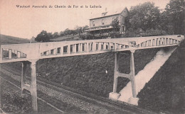 Hastiere - WAULSORT -  Passerelle Du Chemin De Fer Et La Laiterie - Hastière