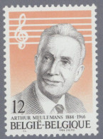 1984 Nr 2154** Arthur Meulemans. - Unused Stamps