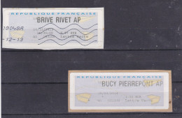 LOT 2 ATM  BRIVE RIVET  BUCY PIERREPONT - 2000 « Avions En Papier »