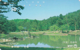 Télécarte JAPON / NTT 410-080 - Paysage - Jardin Japonais - Landscape Japanese Garden JAPAN Phonecard - Giappone