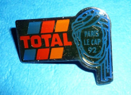 Total Rallye Automobile Paris Le Cap 1992 - Carburants