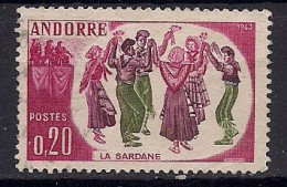 ANDORRE FRANCAIS    N°  166   OBLITERE - Used Stamps