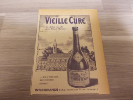 Reclame Advertentie Uit Oud Tijdschrift 1964 - Liqueur De La Vieille Cure - Pubblicitari