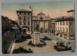 CARTOLINA  ASCOLI PICENO PIAZZA ROMA ANIMATA     # 1 - Ascoli Piceno