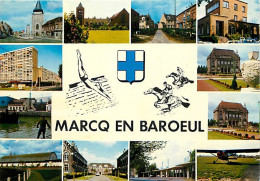 59 - Marcq En Baroeul - Multivues - Blasons - CPM - Voir Scans Recto-Verso - Marcq En Baroeul