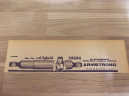 Reclame Advertentie Uit Oud Tijdschrift 1964 - Armstrong Schokbrekers - Pubblicitari