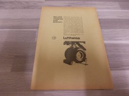 Reclame Advertentie Uit Oud Tijdschrift 1964 - Lufthansa - Pubblicitari