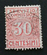 ITALIA 1913 - Servizio Commissioni - N° Catalogo Unificato 1- Alto Valore Di Catalogo. - Oblitérés