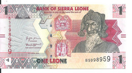 SIERRA LEONE 1 LEONE 2022 UNC P 34 - Sierra Leone