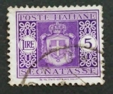 ITALIA 1945 - N° Catalogo Unificato 83 - Impuestos