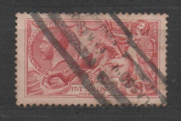 UK, GB, Great Britain, Used, 1918, George V, Seahorse, Used, Picture Height 22 1/2 Mm (3) - Oblitérés