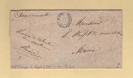 St Geniaux Le Royal - 70 - Saone Et Loire - Le Maire De Colombier - 1851 - Sans Correspondance - 1801-1848: Précurseurs XIX