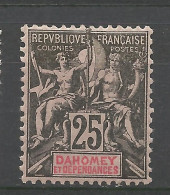 DAHOMEY N° 1 NEUF*  TRACE DE CHARNIERE  / Hinge  / MH - Nuevos