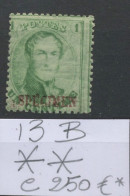 1c Dentelé Surch SPECIMEN  13B ** Postfrich  Cote 275,-€ - 1863-1864 Médaillons (13/16)