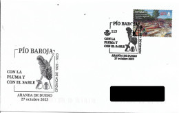 SPAIN. POSTMARK. WRITER PIO BAROJA. ARANDA DE DUERO. 2023 - Altri & Non Classificati