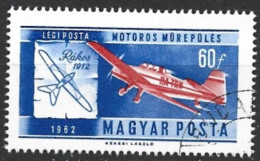 Hungary 1962. Scott #C212 (U) Light Monoplane And 1912 Aerobatic Plane - Oblitérés
