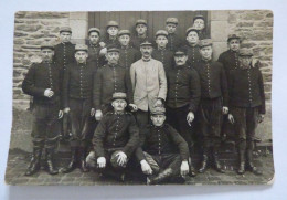 CARTE-PHOTO - 50E REGIMENT ARMEE DE TERRE - INFANTERIE DE LIGNE - PERIGUEUX - Guerra, Militares