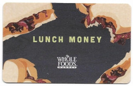 Whole Foods, U.S.A., Carte Cadeau Pour Collection, Sans Valeur, # Wholefoods-8 - Carta Di Fedeltà E Regalo