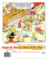 Image Astérix - UDERZO Dessin Pour La Publicité "ferme Du Pré" - Oeufs - Pubblicitari