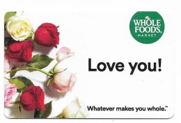 Whole Foods, U.S.A., Carte Cadeau Pour Collection, Sans Valeur, # Wholefoods-24 - Carta Di Fedeltà E Regalo