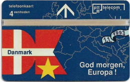 Netherlands - KPN - L&G - R040-09 - Denmark, God Morgen Europa! - 303L - 03.1993, 4Units, 5.000ex, Mint - Privées