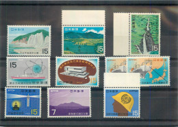 REF 002 > JAPON < LOT De 10 Valeurs * * Neuf Luxe MNH * * - Entre N° 924 Et 969 - Ungebraucht