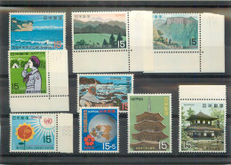 REF 002 > JAPON < LOT De 9 Valeurs * * Neuf Luxe MNH * * - Entre N° 933 Et 991 - Unused Stamps