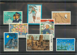 REF 002 > JAPON < LOT De 8 Valeurs * * Neuf Luxe MNH * * - Entre N° 1297 Et 1320 - Unused Stamps