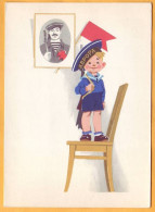 1963 RUSSIA RUSSIE USSR URSS Ganzsache; Happy Holidays! Zarubin, Rusakov, Aurora, Boy, Sea Cap - 1960-69