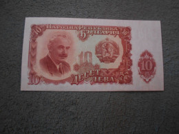 Ancien Billet De Banque Bulgarie 10 Leva  1951 - Bulgaria