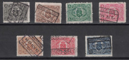 OBP / COB N° CF SP 128 - 134 O / Gestempeld / Oblitéré / Used - Oblitérés