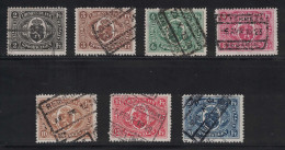 OBP / COB N° CF SP 128 - 134 O / Gestempeld / Oblitéré / Used - Oblitérés