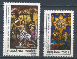 °°° ROMANIA - Y&T N° 4653/54 - 2000 °°° - Usado