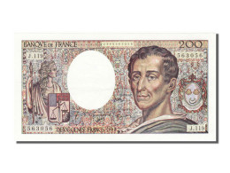 Billet, France, 200 Francs, 200 F 1981-1994 ''Montesquieu'', 1992, SUP - 200 F 1981-1994 ''Montesquieu''