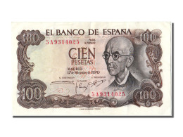 Billet, Espagne, 100 Pesetas, 1970, 1970-11-17, SUP - 100 Pesetas